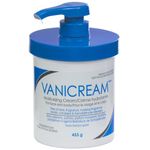Vanicream Moisturizing Cream, 453 g – Long-Lasting Hydration for Dry, Sensitive, Irritated Skin, Face, Hands & Body, Non-Greasy, Kid-Friendly, Dermatologist Tested