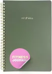 Kunitsa Co. Fitness Journal for Women. Track Workouts, Meals, and Weight Loss. Undated, Fits 120 Workouts (Sage, 6 x 8.5 in)