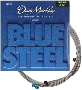 Dean Markley 2550 Jeu de cordes pour guitare électrique Bluesteel XL 08-11-14-22-30-38