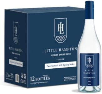 Little Hampton Still Spring Water, Glass Bottles, 750ml x 12, Hepburn Region, Victoria