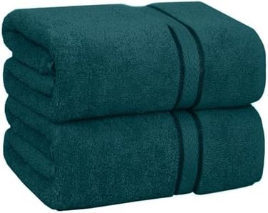 Cotone Craft Ultra Morbido Collection 2 Piece Oversize 100% Cotone da Bagno Set di Asciugamani Teal