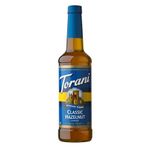 Torani Sugar Free Coffee Syrups, Classic Hazelnut Coffee Syrup, Deliciously Flavoured Coffee Syrup, Coffee Gift Set, Sugar Free Syrup, Hazelnut Syrup (750ml, 1 Bottle)