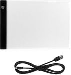 IMPRINT Water Color Sheets with LED Dimmable Light Tracing Pad | 5 A4 Size 400 GSM Sheets | 1 Extra Slim Light Board