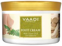 Vaadi Herbals Foot Cream, Clove Oil and Sandalwood, 500g