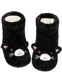 Panda Bros Slipper Socks for Women Cozy Warm Lined Fuzzy Sock Slippers Indoor Booties with Non Slip Grippers