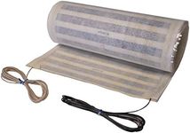 QuietWarmth Tile QWT3X10F240 Radiant Floor Heating Mat for Below Tile, Stone, and Glued Flooring- Mat Size 3'x10' 240 Volt (Covers 30sf)