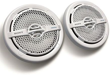 Sony XSMP1611 6.5-Inch Dual Cone Marine Speakers (White)