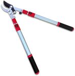 TABOR TOOLS GG21A Extendable Bypass Lopper with Compound Action, 27-40 Inch Telescopic Tree Trimmer, Long Handled Branch Cutter with ⌀ 1 1/2 Inch Cut Capacity, Makes Clean Neat Cuts.