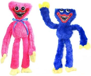 MAGIC SELECT 2X Peluche Hugy Wugy de Juego de Terror Navidad. Juguete de Peluche de Videojuego de Fábrica de Juguetes para Niños y Adultos.