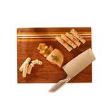 Utopia Choice Wooden Chopping Board | Vegetable Cutting Board for Kitchen| American Walnut Wood | Finished with 100% German Food Contact-Safe Oil (Grado Collection)| 40L x 30W x 2.5Th cm|Brown