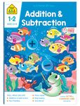 School Zone Addition & Subtraction Grades 1-2 Workbook