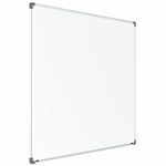 Scholar Art® Metis Ceramic Steel (Magnetic) Porcelain Enameled Whiteboard for Office, Presentation & School | Lightweight Aluminium Frame & Heavy-Duty Particle Board (PB) Core | 4x6 Feet (120x180 cm)