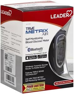 LEADER Air Blood Glucose Meter Kit Wireless Transmission to Mobile Device Advanced Triple Sense Technology