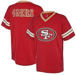 Outerstuff NFL Kids Youth 4-20 Official Game Day Team Jersey, San Francisco 49ers - Red, 18-20