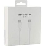 CARE CASE® Fast Charging Cable – C to Type C Cable for MacBook Air/Pro 13'',iPad Pro 2020/2018,Samsung S20/Note 20/S21 etc (white-223-l)