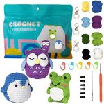 TEZKIM Crochet Kit for Beginners, 3