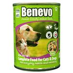 Benevo Organic Dog Food Duo Vegan Wet Food, Pack of 6 (6 x 369 g)