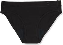 U by Kotex Thinx Period Underwear Black Bikini Size 10