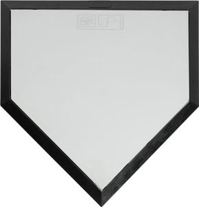 Rawlings | Hollywood PRO Style Home Plate | Baseball/Softball | Includes 6" Stanchion, 5 Spikes, 1 Anchor, 1 Plug