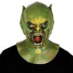 HOMELEX Green Goblin Mask Realistic Full Face Demon Mask Halloween Cosplay Movie Character Prop Adult Latex Monster Costume