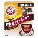 ARM & HAMMER Multi-Cat Litter, Superior Odour Control, 18-kg