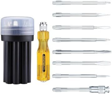 STANLEY STHT60573-8B 8 Pcs Screwdriver Set - Yellow & Black