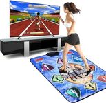 Dance Mat for Girls - Non-Slip Single Dance Fitness Exercise Pad for Kids Adults,Dance Mats for TV/Computer - Plug and Play,Christmas Birthday Musical Dancing Toy Gifts for Girls Boys (USB Interface)
