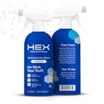 HEX Performance Deodorizing Spray, Fresh & Clean, 12oz (Pack of 2) - Awesome for Shoes, Gear, Activewear & Fabrics, Yoga Mats & Gym Equipment, Carpet, Pets, Odor Eliminator & Fabric Refresher Spray