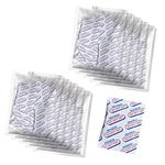 100cc (10 Individual Pack of 10 Packets, Total 100 Packets) Oxygen Absorbers for Food Storage, Food Grade Oxygen Absorbers Packets for Food (100CC(100-Pack))