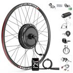 Varstrom 48V 1000W Ebike Conversion Kit - 28" 700C Rear Hub Motor Kit for Rear Wheel 135-142mm Dropout, Electric Bike Kit with DZ40 Display & PAS Sensor & Controller