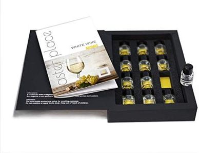 TASTERPLACE AROMA SET - 12 White wine aromas - for sommeliers and wine lovers - train your nose - tasting tool …