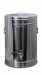 Malabar Stainless Steel Premium Tea Urn with Tap, Eco-Friendly Tea/Coffee, Hot & Cold Pot Double Insulated Wall (10 Litre)