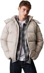 Calvin Klein Jeans Men's ESSENTIALS DOWN JACKET J30J325946, Grey (Flint Gray), S