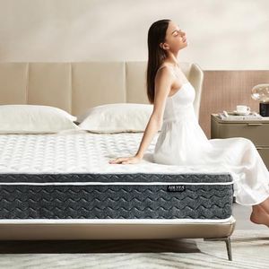 Ablyea King Size Mattress 14 Inch Hybrid Mattress in a Box with Memory Foam - Individually Wrapped Pocket Coils Spring, Edge Support Pressure Relief, CertiPUR-US Certified(Medium Firm) 14 Inch King