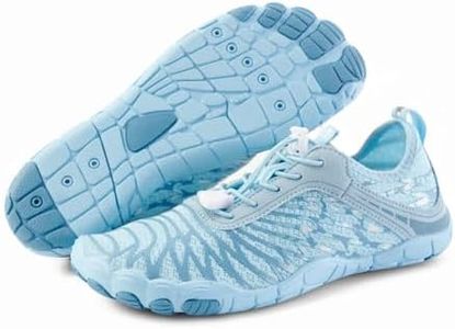 Hike Footwear HF Signature Healthy & Non-Slip Barefoot Lightweight Shoes Unisex, Walking and Daily Wear Comfort ICY Blue