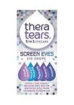 TheraTears Screen Eyes Eye Drops | Relieves, Refreshes and Whitens Dry, Red or Irritated Eyes from Extended Screen Use | Contact Lens Friendly | 5 in 1 Eye Care Drops | 10ml