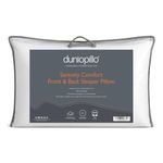 Dunlopillo Serenity Deluxe Full Latex Slim Pillow, Rubber, White