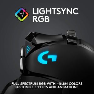 Logitech G502 LIGHTSPEED Wireless Gaming Mouse – HERO 25K, 11 Buttons, RGB