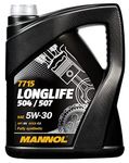 MANNOL Longlife 504/507 5W30 C3 Fully Synthetic Engine Oil, 5 Litres