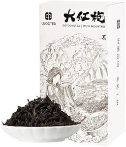 luoptea Da Hong Pao Rock Oolong Tea with Floral Aroma- Handcrafted Premium Loose Leaf from our Own Family Tea Garden in Wuyi Mountain, China -Handpicked & Charcoal Roasted for Rich（150g）