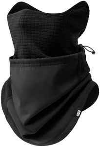 LONGLONG Winter Neck Gaiter Warmer for Men,Ski Mask Fleece Face Cover Women,Windproof Scarves for Cold Weather