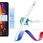 ESR Pencil 2nd Generation for iPad, Magnetic Wireless Charging iPad Pencil 2, Stylus Pen for iPad, Tilt Sensitivity and Palm Rejection for iPad Pro 12.9/11, iPad Air 5/4, iPad Mini 6, White