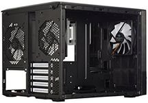 Fractal Design Node 804 No Power Supply MicroATX Cube Case FD-CA-NODE-804-BL, Black