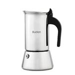 Budan Induction Moka Pot 6 Cup Stainless Steel Espresso Maker, stovetop coffee maker