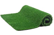 Yellow Weaves Modern English Artificial Grass Carpet Mat (Green, 6.5 X 5 Feet), 1 Piece