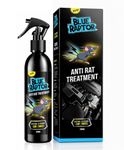 BLUE RAPTOR Rat Repellent Spray (200 ml) for Cars & Bikes | No Killing | No Poisoning | No Trapping | No Mask Required | Unique Blend of Natural Active Ingredients | Pleasant Smell | FORMULATION 3X