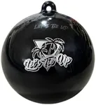 Durable Inflatable Boat Fender | Docking and Tie Ups | 2.0 Inflatable Boat Buoy | Inflatable Tie-Up Boat Fender Buoy | (1) Bumper Ball | Black-Palms Retro