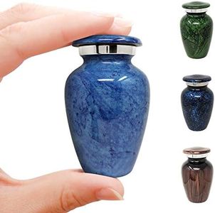 Small Cremation Urn for Human Ashes Keepsake - Miniature Memorial Urns for Ashes, Personal Cremation Keepsake for Ashes, Mini Ash Holder, Elegant Tribute for Loved Ones, Compact Memorial Container