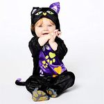 Amscan PDBCAT03 Kids Lil Kitty Cat Cutie Halloween Fancy Dress Costume - Age 3-6 months