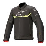 Alpinestars Men, Polyester T-Sp S Air Standard Length Jacket (Black, Yellow, Fl, S)